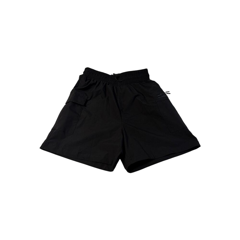 Woven Utility Black Shorts XS